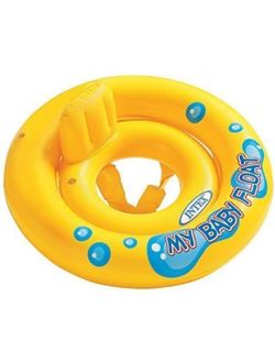 Intex,  My Baby Float, Yellow Used a few times only 