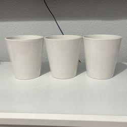 Set Of 3 Flower Pots 