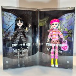 Monster High X Wednesday Adams & Enid Sinclair