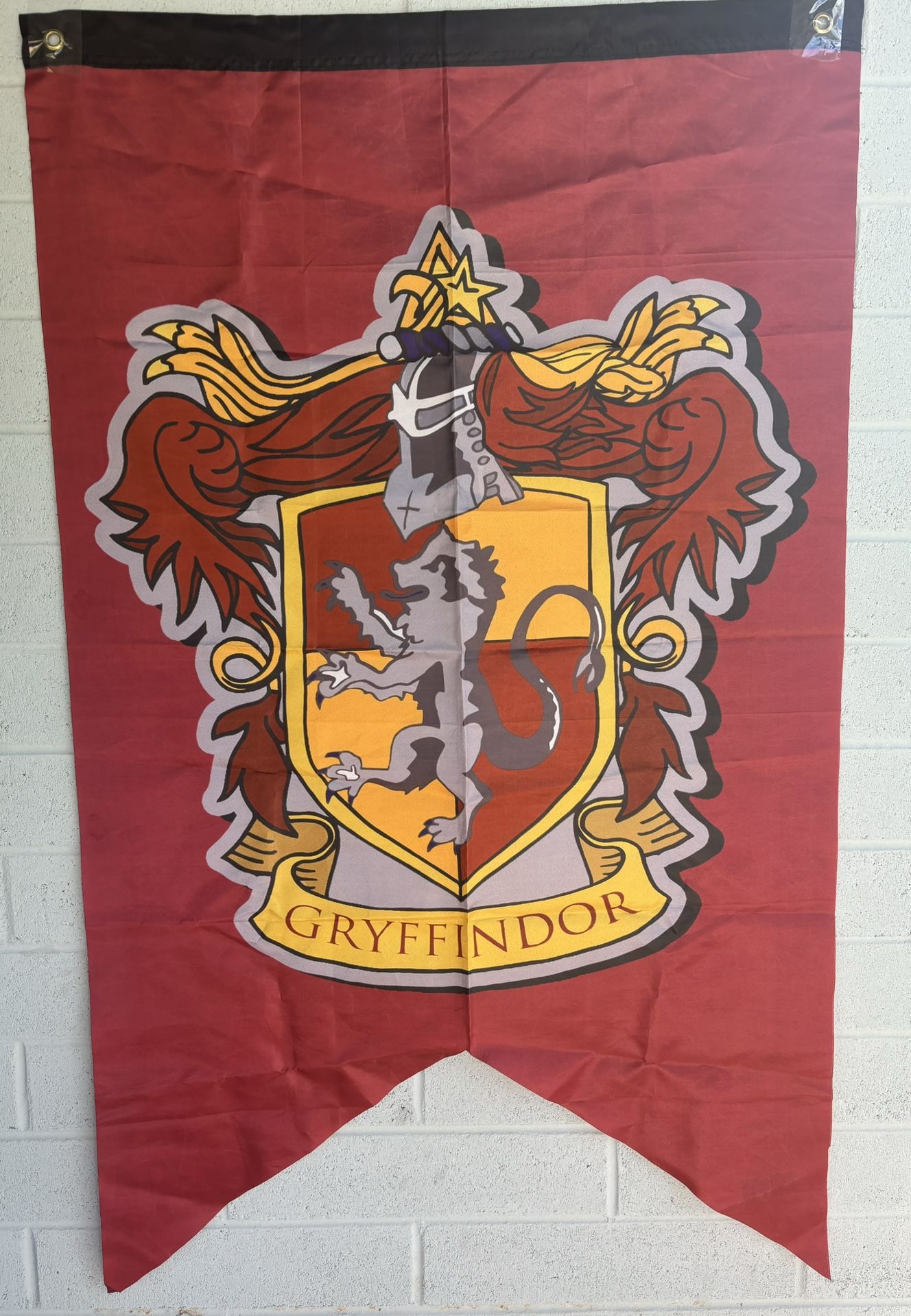 Harry Potter Gryffindor Flag Banner of Honor