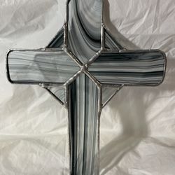 Stained Glass Cross Handcrafted