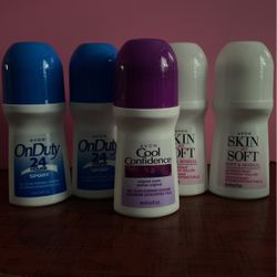 Mixed Lot Avon Roll-On (4) Roll-on May Vary