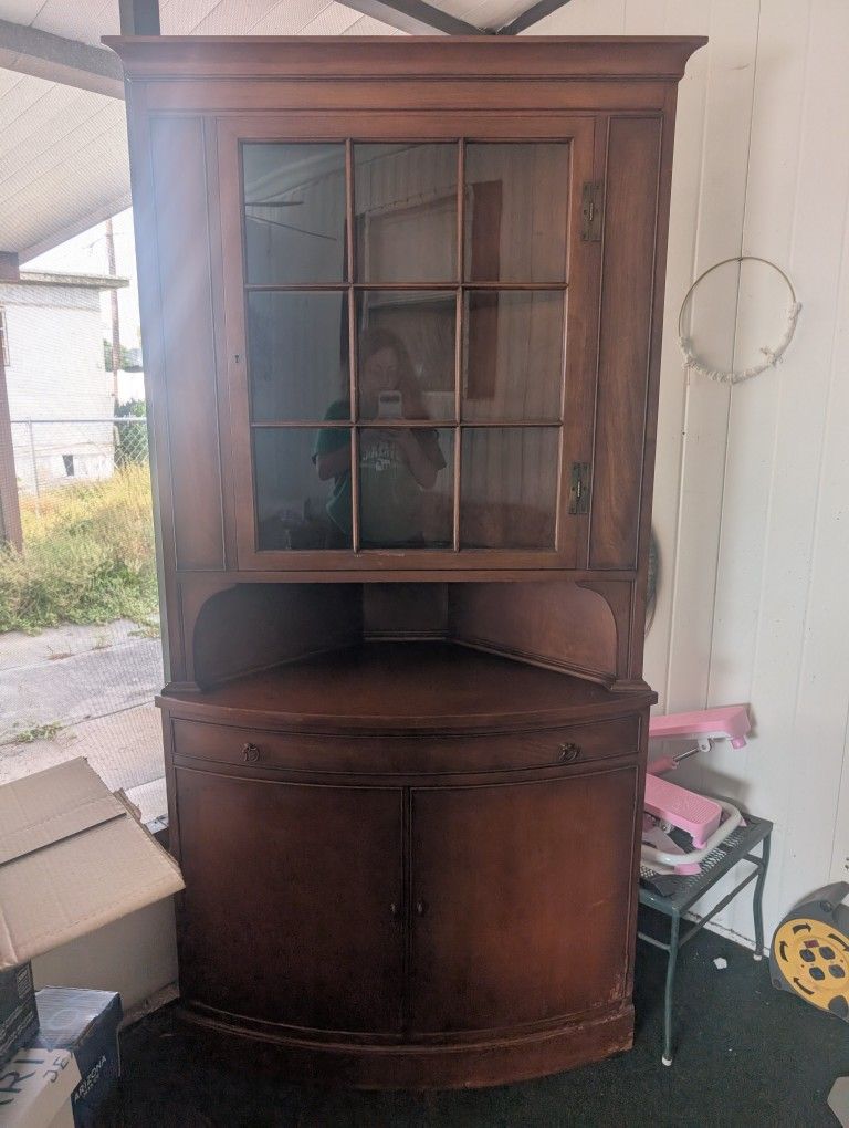 Corner China Cabinet