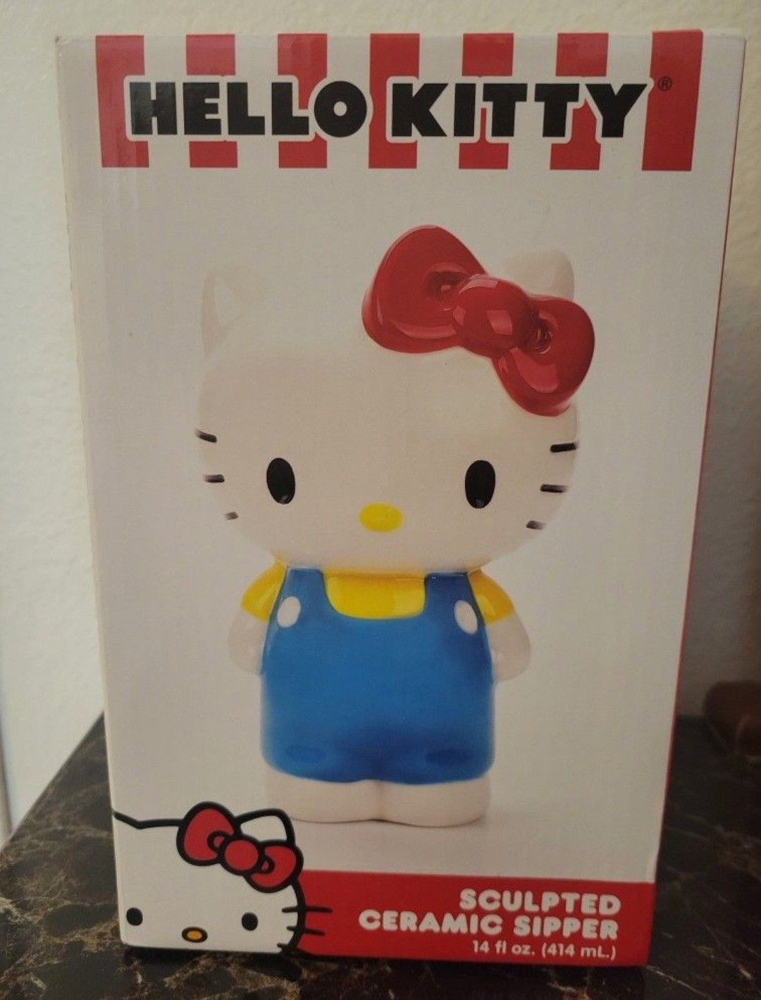 Hello Kitty Ceramic Sipper Cup
