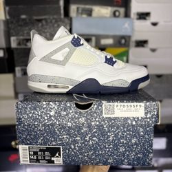Size 13M - Jordan 4 “Midnighr Navy” VNDS