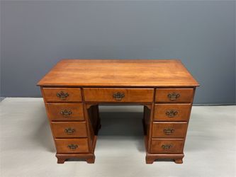 Wooden Desk with Drawers