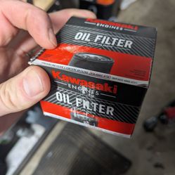 Kawasaki Motorcycle Oil Filter - New 
