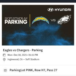 Chargers Vs Eagles Sofi Stadium Tailgate Parking 