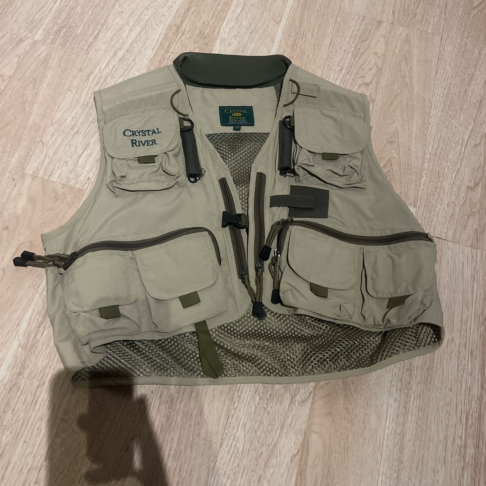 Fishing Vest Size Lg