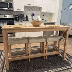Bar Table And Bar Stools