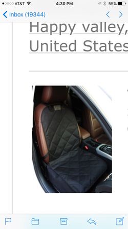 Waterproof hammock pet car seat