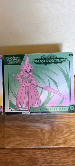 Three different brand new sealed Pokémon ETB’s