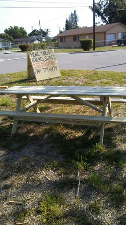 Picnic Tables, Benches and More...