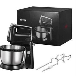 Brand New 3.7 Quarts Pro Stand Mixer 2 in 1 Hand Mixer Electric with 3.7 Quarts Stainless Steel Bowl