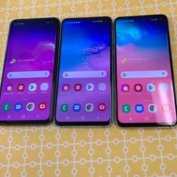 Samsung Galaxy S10e 128GB Unlocked-$ 159,Each. 