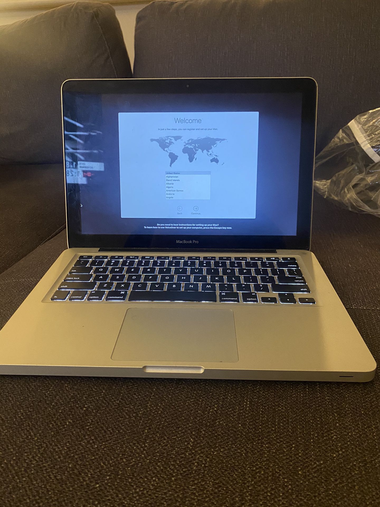 2012 13inch MacBook Pro 756 Gig