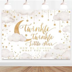 Twinkle Twinkle Gender Reveal Banner 