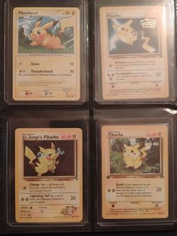 Pikachu 16 Card Lot