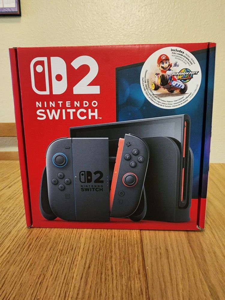 Nintendo Switch 2 + Mario Kart World Bundle