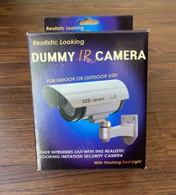 Dummy Security Camera with Lid