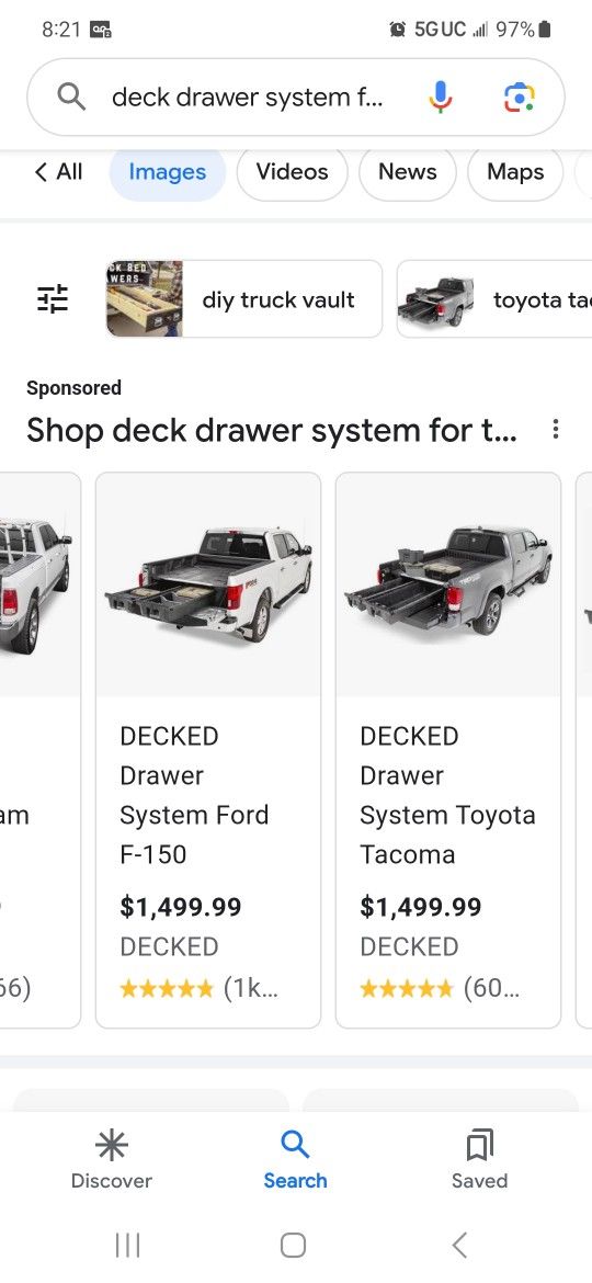 Decked Box For Truck