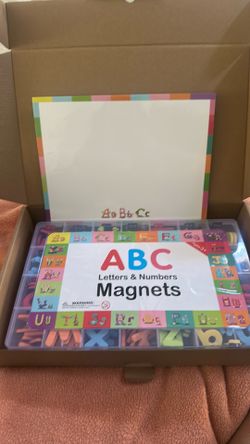 ABC letteers & Numbers Magnets  new