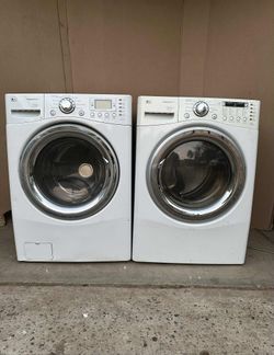 LG Washer And Gas Dryer 