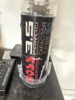 Audio system capacitor