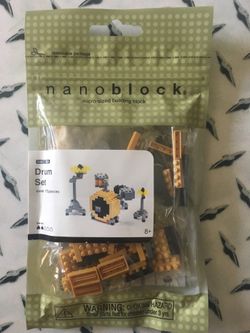 nanoblock drum set