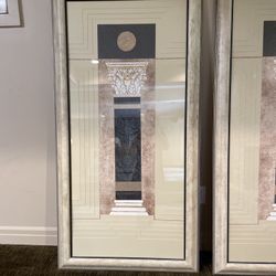 Massive Pair Of Gallery Quality Art 