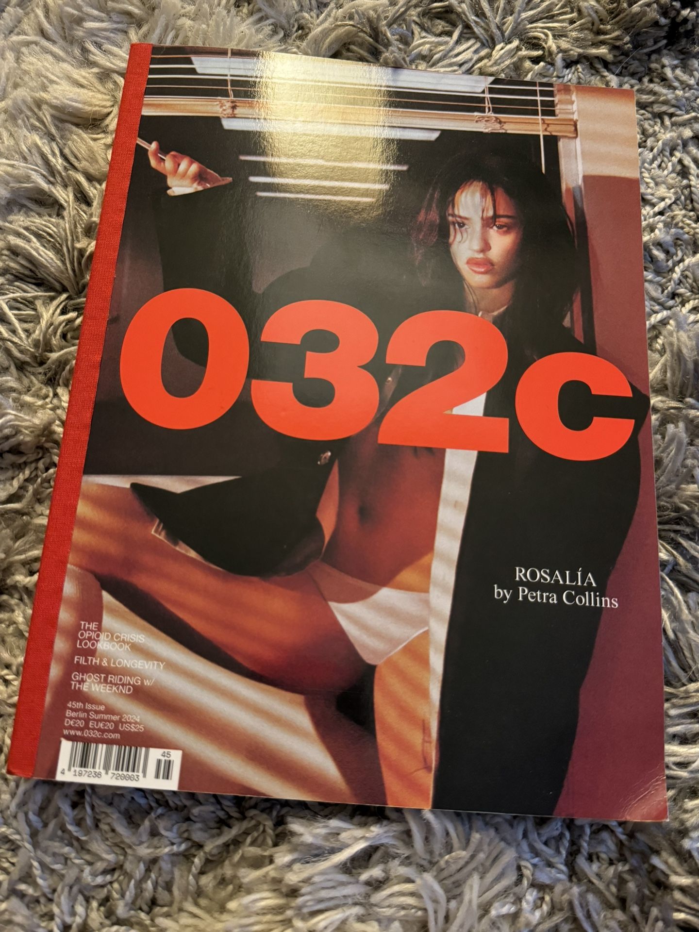 032c magazine ROSALIA 即完 032c Summer 2024 Poster: Rosalia