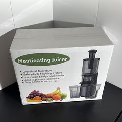 Black Masticating Juicer