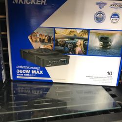 Kicker Hideaway 10 Inch Subwoofer On Sale For 299.99