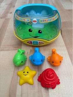 Fisher Price Ocean Wonders Musical Fish Bowl Learning Aquarium