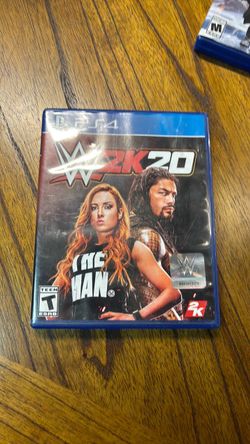 WWE 2k20 ps4