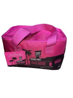 Trader Joe's Mini Insulated Bag Pink
