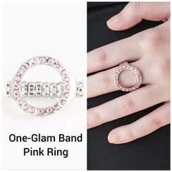 One Glam Pink Ring