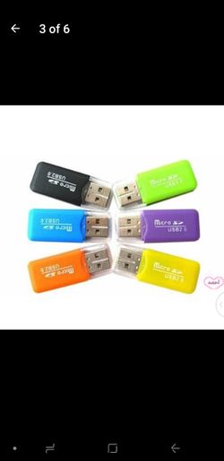 Memory Card Reader USB 2.0 For Micro SD TF Card Support