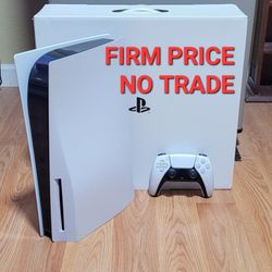 PS5 DISC Ed. , FIRM PRICE, NO TRADE, GREAT CONDITON, READ DESCRIPTION FOR DETAILS