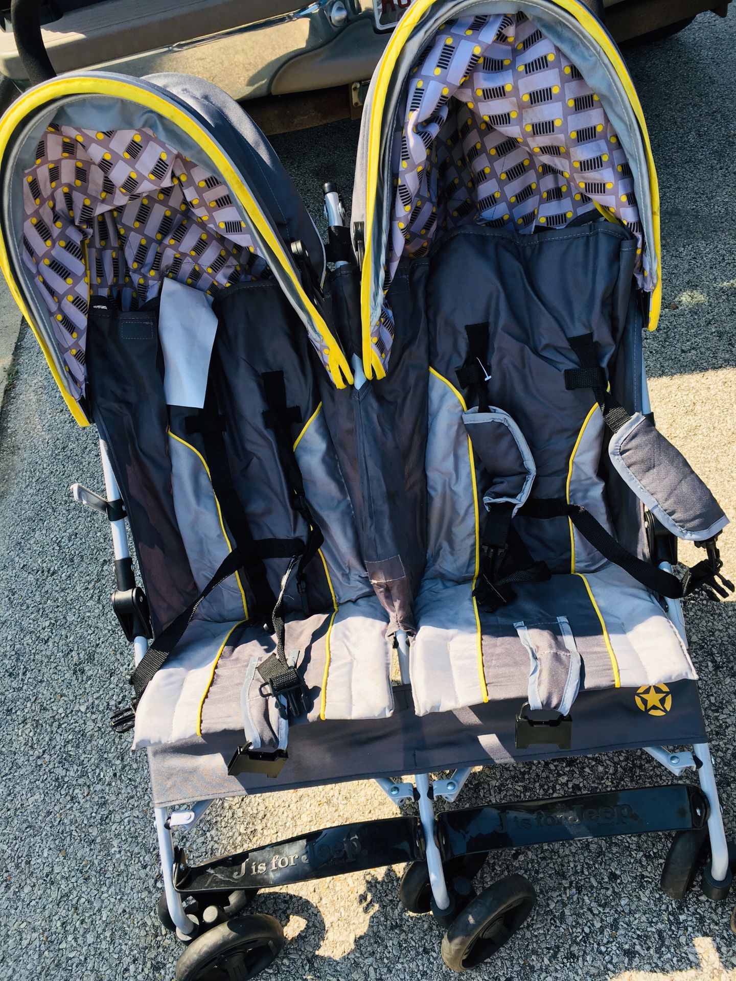 Jeep Double Stroller(only used twice)