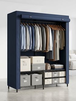 Clóset armario organizador de ropa 63" ancho por 77" alto 16" profundidad