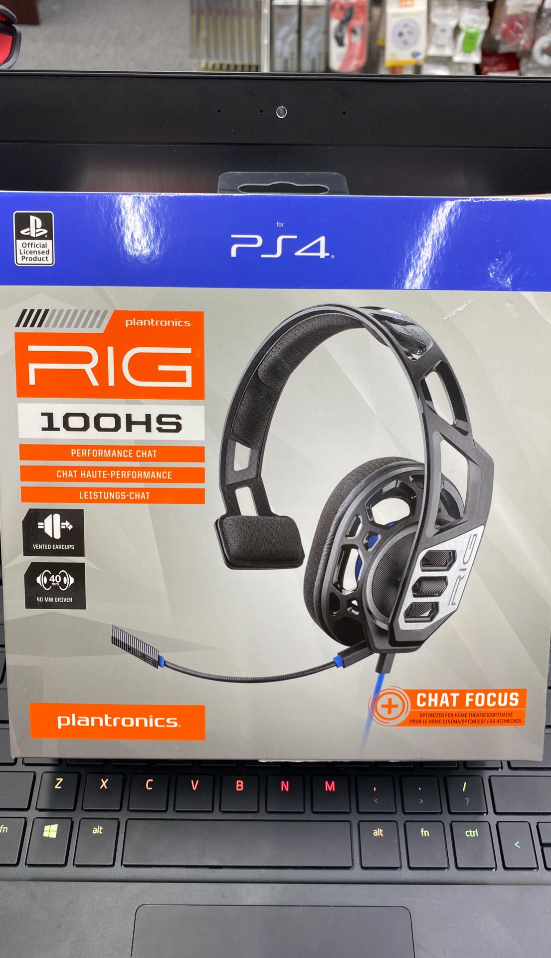Plantronics PS4 Headphones RIG 100HS