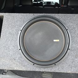 Memphis Audio Mojo 15" Subwoofer W/ Memphis Ported Box