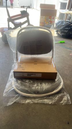 IKEA ÖRFJÄLL SWIVEL WHITE CHAIR