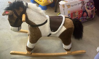 Plush Rocking Horse