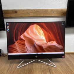 HP 24” touchscreen AIO desktop