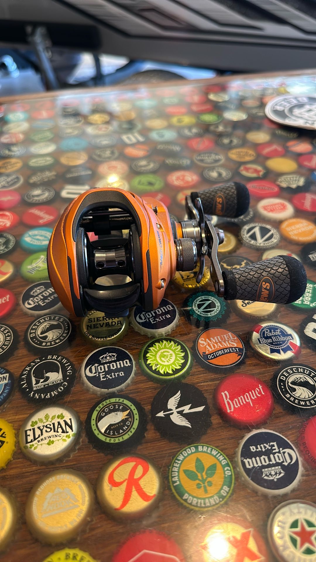 Lews Mach Crush Slp Bait Caster Reel