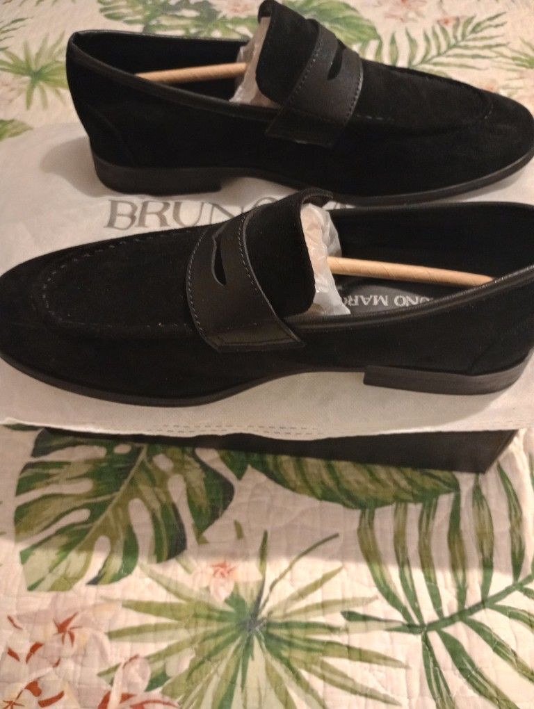 Suede Men Dress Up Shoes