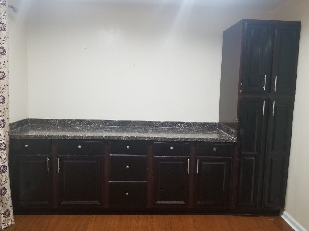 Kitchen cabinets