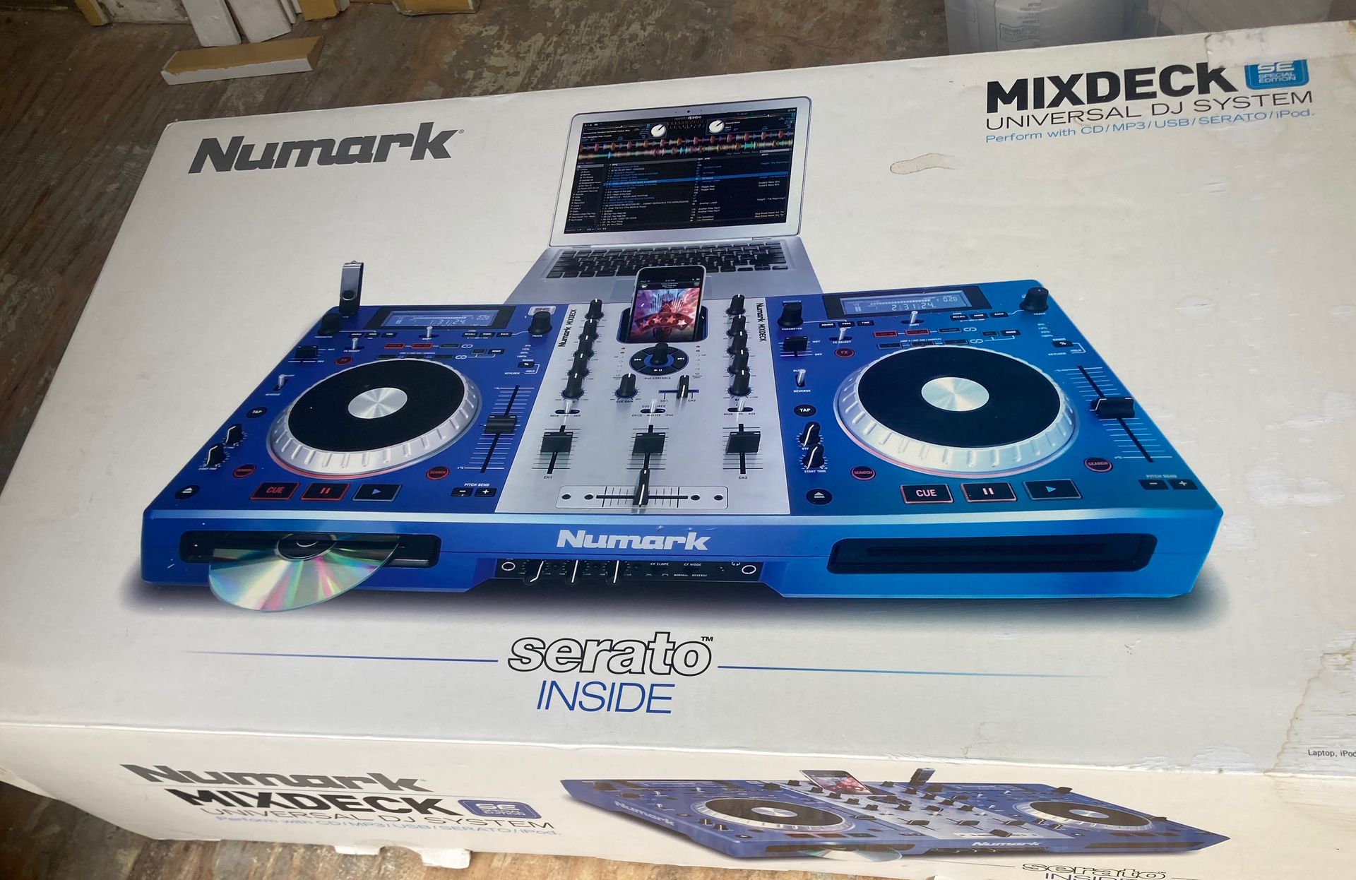 Numark Special Edition Blue Mixdeck DJ System